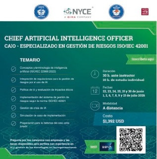 CAIO - Especializado en Gestión de Riesgos ISO/TEC 42001